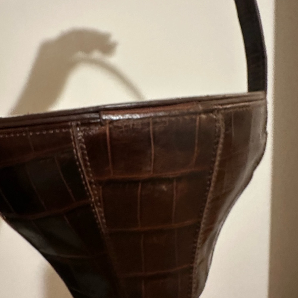 Staud Alice crocodile embossed handbag - Picture 11 of 14